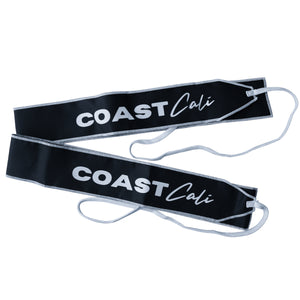 Black Calisthenics wrist wrap on white background