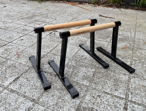 A set of premium parallettes