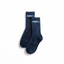 A pair of black socks with the logo 'Coast Cali' on them