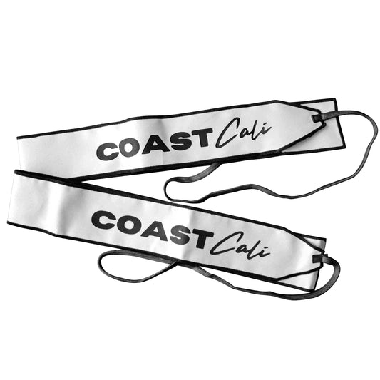White Calisthenics wrist wrap on white background
