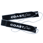 Black Calisthenics wrist wrap on white background